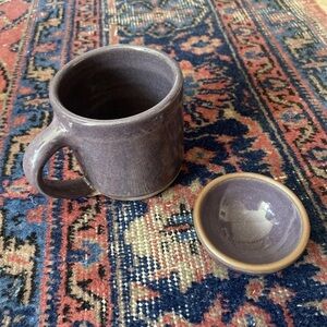 East Fork Pottery Gumdrop Third Wave Mug And Bitty Bowl New Sold Out Purple